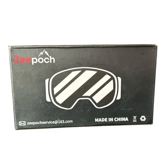 Ski Goggles - Zeepoch OTG Snowboard Goggles with UV Protection Anti Fog (Pink) - Picture 3 of 6